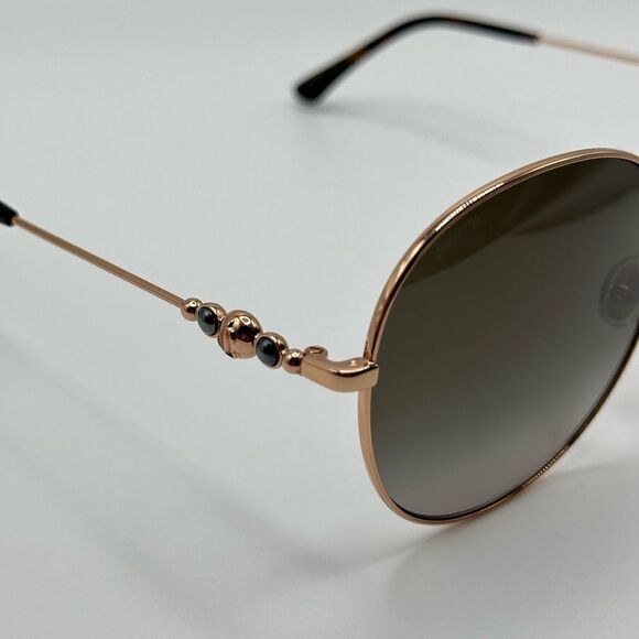 JIMMY CHOO Sunglasses Birdie/S 06J Gold Brown Women NEW main image 6